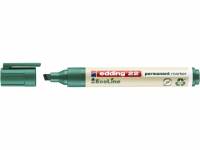 Edding EcoLine 22 marker 1-5mm med skrå spids grøn