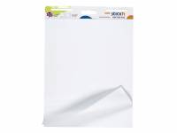 Office flipoverpapir selvklæbende 72x62cm hvid