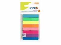 Stick'N PP indexfaner neon farver 8x45mm, 8x20 stk