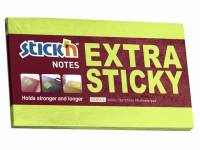 Stick'N notes Extra Sticky 76x127mm neon grøn
