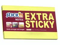 Stick'N notes Extra Sticky 76x127mm neon gul