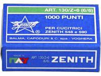 Zenith 130Z hæfteklammer 6/6 - 6 mm ben