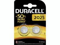 Duracell Electronics 2025 knapcelle 3V,  2 stk pakning