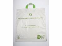 Plastikbærepose Recycled loop 400x450/50x0,06mm