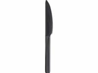 Kniv i PP plastik til flergangsbrug 18,7cm koksgrå