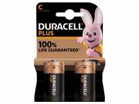 Duracell Plus Power C balleri alkaline, pakke a 2 stk