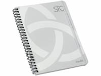 Bantex STO Stockholm A5+ notesbog linieret hvid