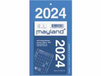 Mayland 2024 Afrivningskalender 6,1x9,8cm 24252000