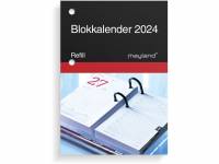 Mayland 2024 Blokkalender REFILL  8x11,5cm 24140000