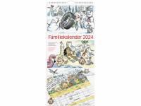 Mayland 2024 Familiekalender med illustrationer 23x50cm 24066100
