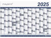 Mayland 2025 kalender 13 måneder vinyl PP 100x70cm 25065000