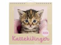 Mayland 2024 Vægkalender Kattekillinger 16x16cm 24066400