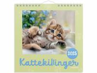 Mayland 2025 vægkalender Kattekillinger 16x16cm 25066400