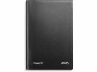 Mayland 2025 Mini Planner uge 8x12,6cm vinyl sort 25084500