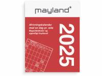 Mayland 2025 broderi afrivningskalender 4,9x6,4cm 25241000