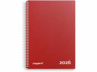 Mayland 2026 timekalender 16,8x23,5cm rød 26218010