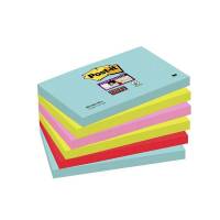 Post-it Super Sticky notes 76x127mm Miami Mix 