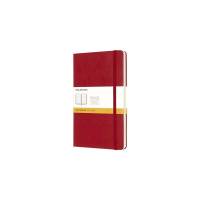 Moleskine notesbog Classic hard linieret L 13x21cm rød