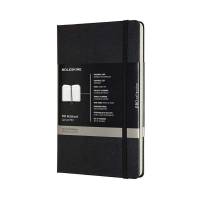 Moleskine notesbog Pro hard linieret XL 19x25cm sort