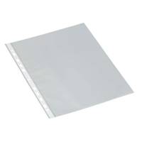 Bantex plastlomme A4 0,09mm åben i top refleksfri, 10 stk
