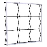 Twin Pop-Up væg - 2,25 meter x 2,25 meter sort