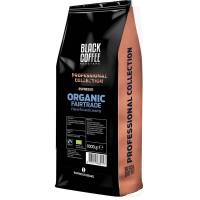 BKI Espresso Black Coffee Organic Fairtrade hele bønner 1 kg