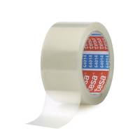 Tesa pakketape PP acrylic 50mmx66m 64014 støjsvag klar
