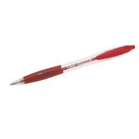 BIC Atlantis kuglepen med klik medium 1mm rød