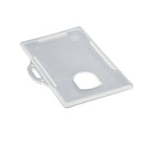 ID-kort-holder liggende plast transparent
