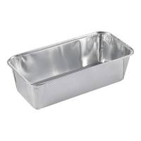 Aluminiumsform 1500ml 251 x 122 x 68mm  sølv