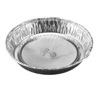 Aluminiumsform til tærter 66ml Ø94 x 12mm sort-sølv
