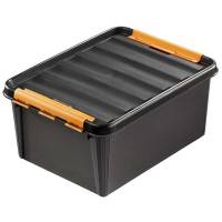 Plastikkasse Smart Store 32 liter 50x39x26cm robust sort