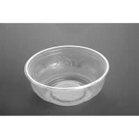 Plastbakke rund salatskål PP klar 610ml 100stk/ps
