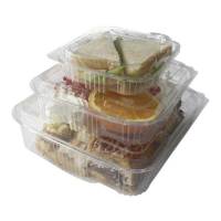 Plastbakke m/hængslet låg v494 135x128x50mm 375ml 600stk/ka