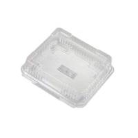 Plastbakke m/hængslet låg v425 kageæske 203x190x62mm 350stk/k
