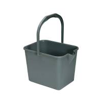 Spand til moppegarn 3750 15 liter 370x290x255mm grå