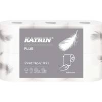 Katrin Plus 360 Svanemærket toiletpapir 2-lags, 42 ruller