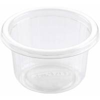 Duni Fixpack plastbakke rund APET 110ml klar, 1000 stk