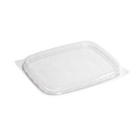 Låg plastbakke mini 65 PP klar 1000stk/ka 108x82