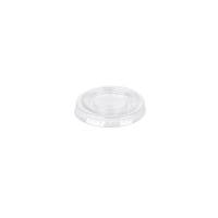 Låg til dressingbæger Ø44mm PET 30ml klar, 100 stk