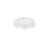 Låg t/dressingbæger PS 60ml (2oz) klar 100stk/pak