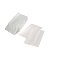 Bagerpose 10kg med sidefals 310/90x535mm hvid. 250 stk