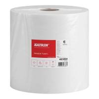 Katrin aftørringspapir L 1200 Basic 463864 ubleget
