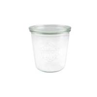 Weck sylteglas med låg (742) 580ml Ø10x10,7cm