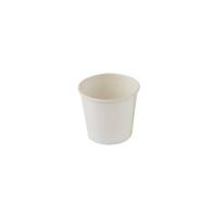 Kaffebæger espresso 12cl Single Wall pap hvid