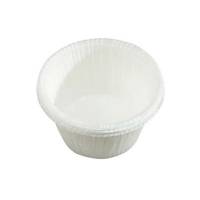 Muffinkapsel med kant Ø50x35mm hvid, 200 stk