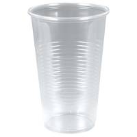 Øl plastikglas 50cl blød med målestreg, 50 stk