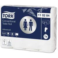 Tork Toiletpapir Advanced T4 2 lag 110284 24 ruller hvid
