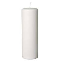 Bloklys 230 timer 9,6x30cm hvid