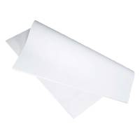 Rebel stikdug af glat papir 80x80cm 90g hvid, 250 stk